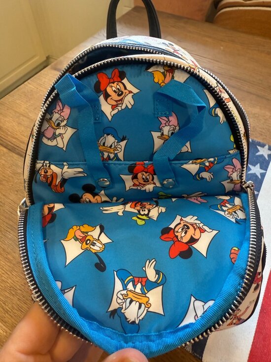 Loungefly Disney Parks Mickey and Friends Mini Backpack Brand New with Tags main image 10